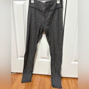 Ivivva Gray Striped Kids Leggings